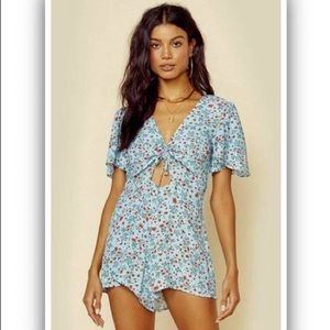 Blue Life x Planet Blue Floral Yari Romper
